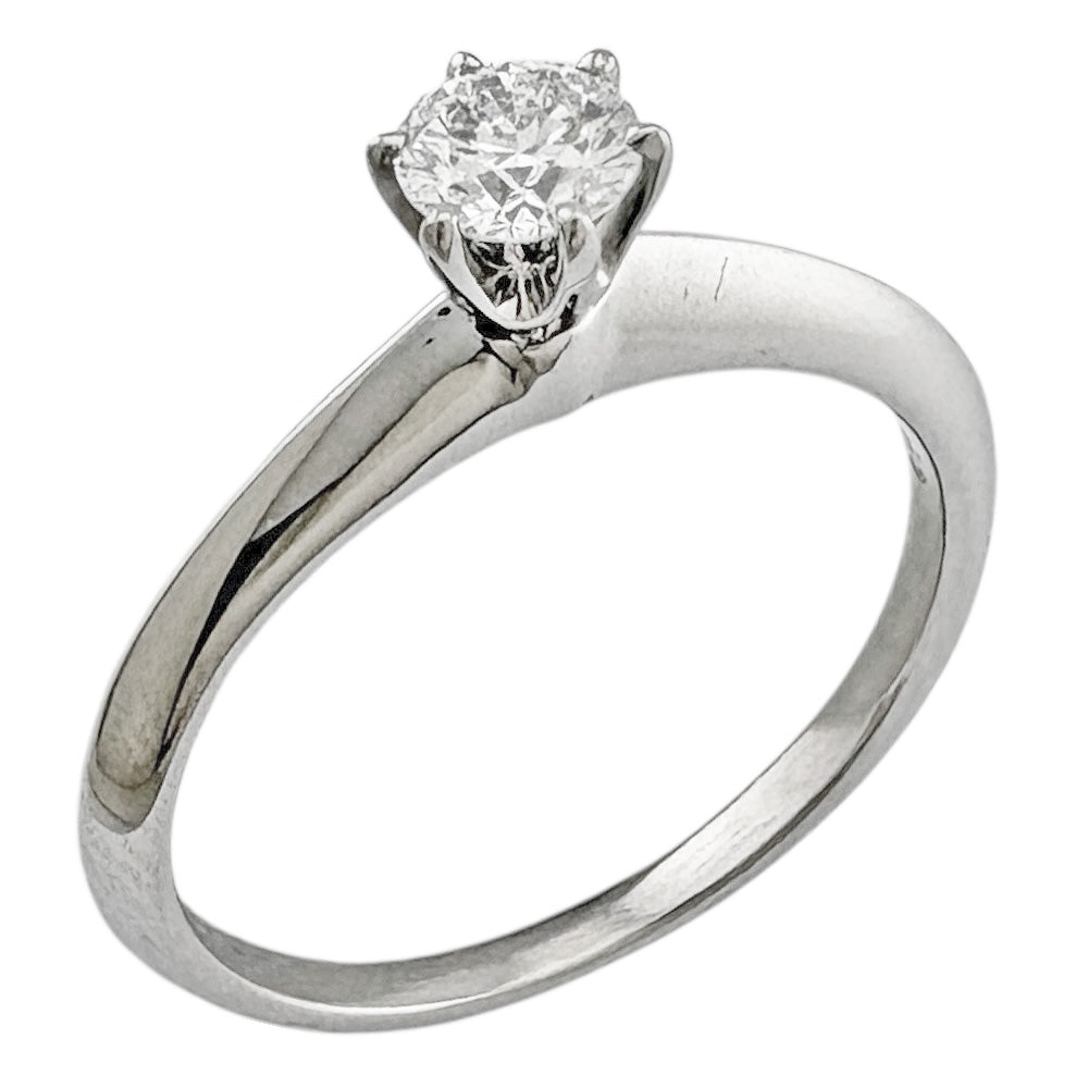 TIFFANY&Co. ティファニー ソリティア リング 指輪 13号 Pt950プラチナ