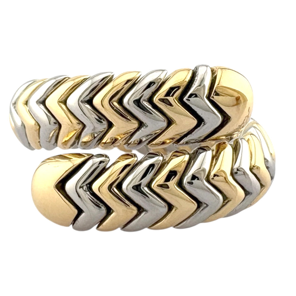 BVLGARI ブルガリ スピガ リング 指輪 12.5号 18金 K18イエロー