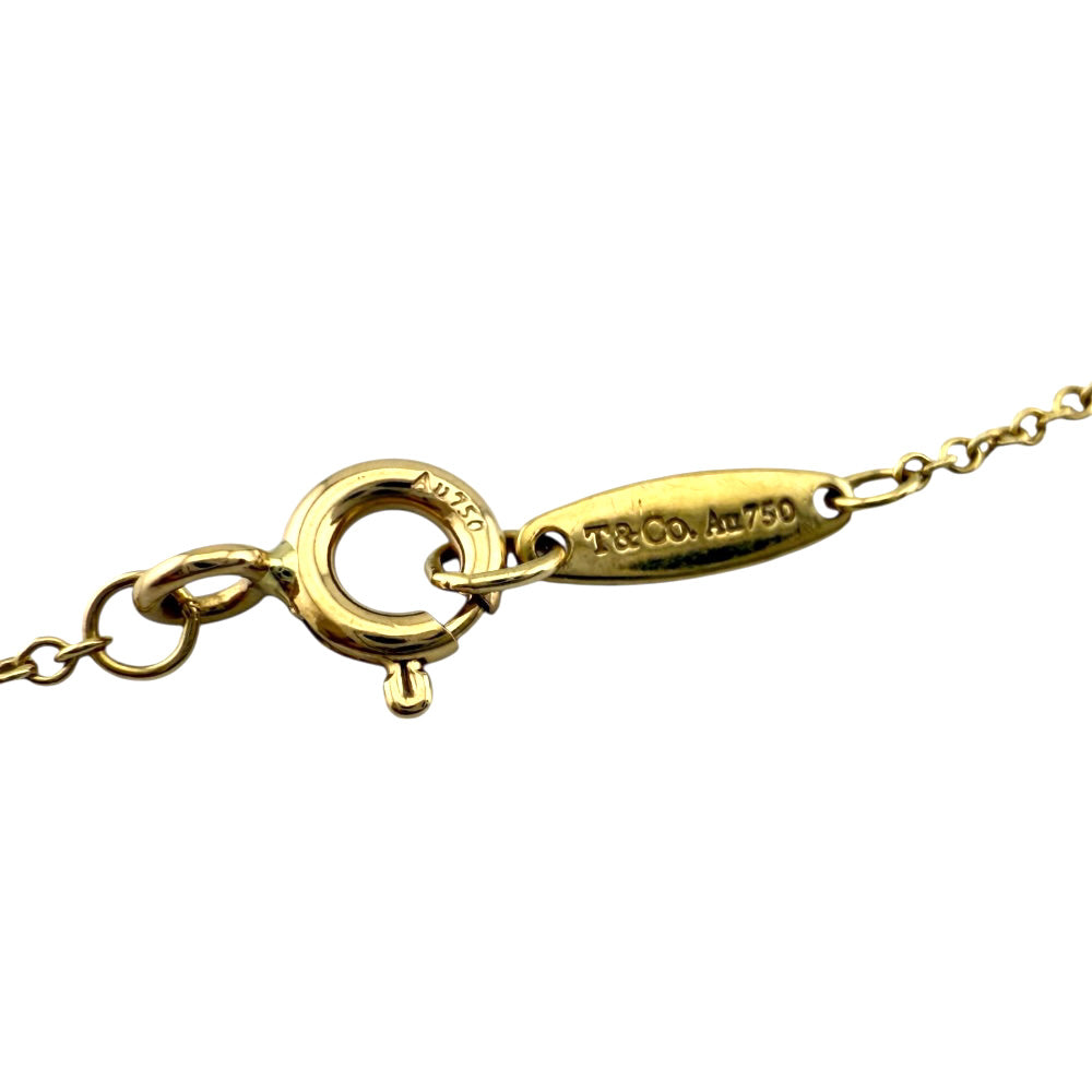 TIFFANY&Co. ティファニー バイザヤード 約0.08ct ブレスレット 18金