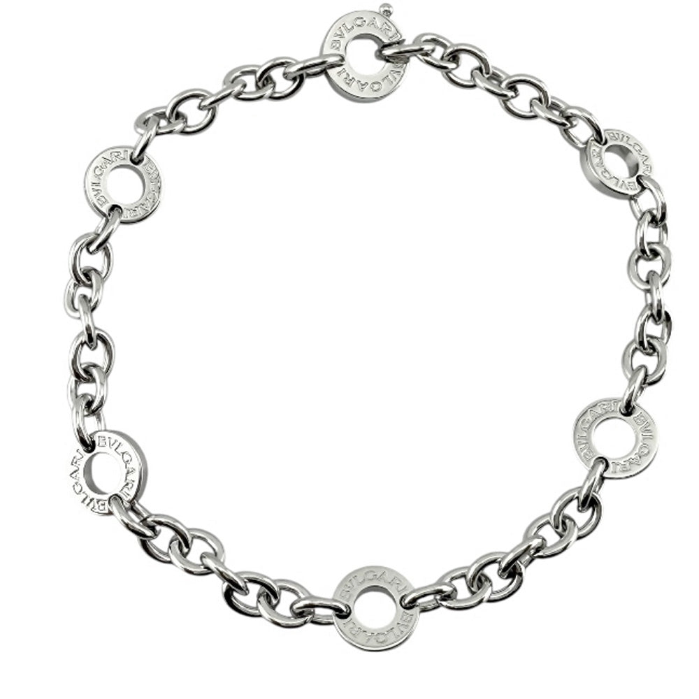 BVLGARI ブルガリ ブルガリブルガリ ブレスレット 18金 K18ホワイト