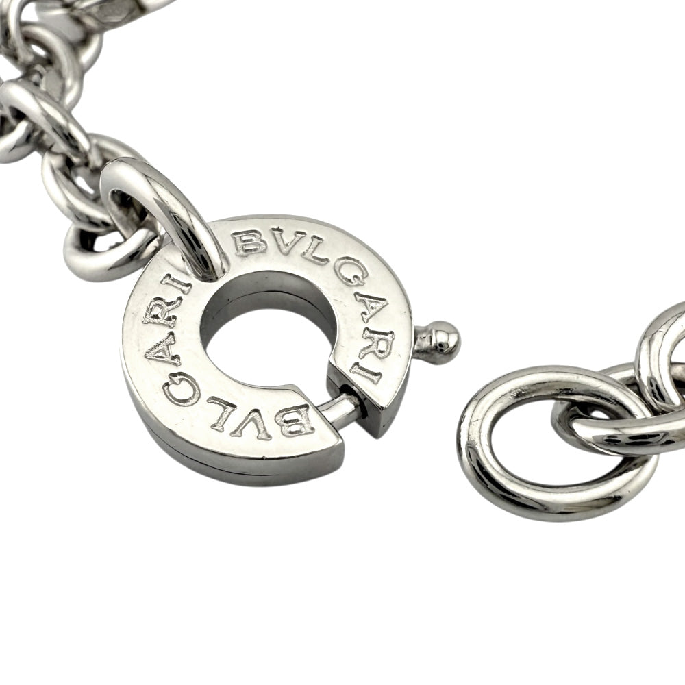 BVLGARI ブルガリ ブルガリブルガリ ブレスレット 18金 K18ホワイト