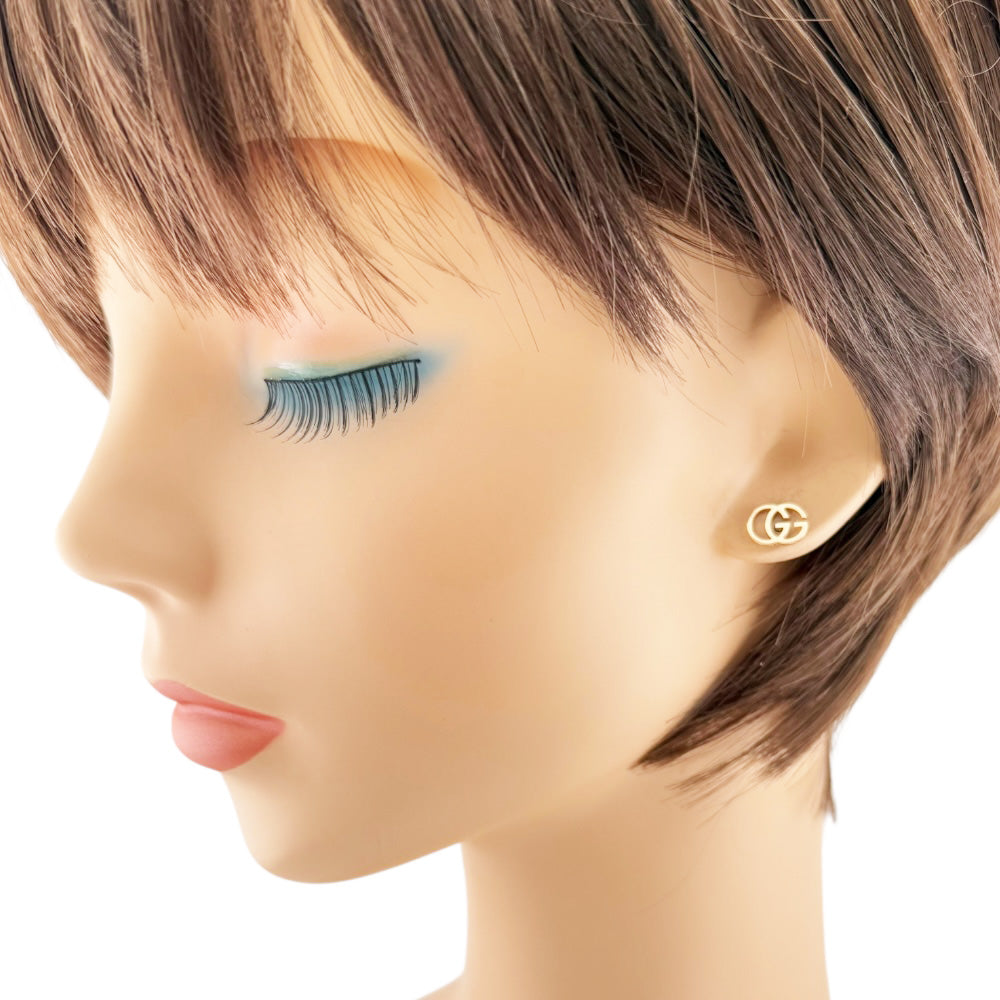 GUCCI グッチ GG ピアス 18金 K18ピンクゴールド レディース 中古