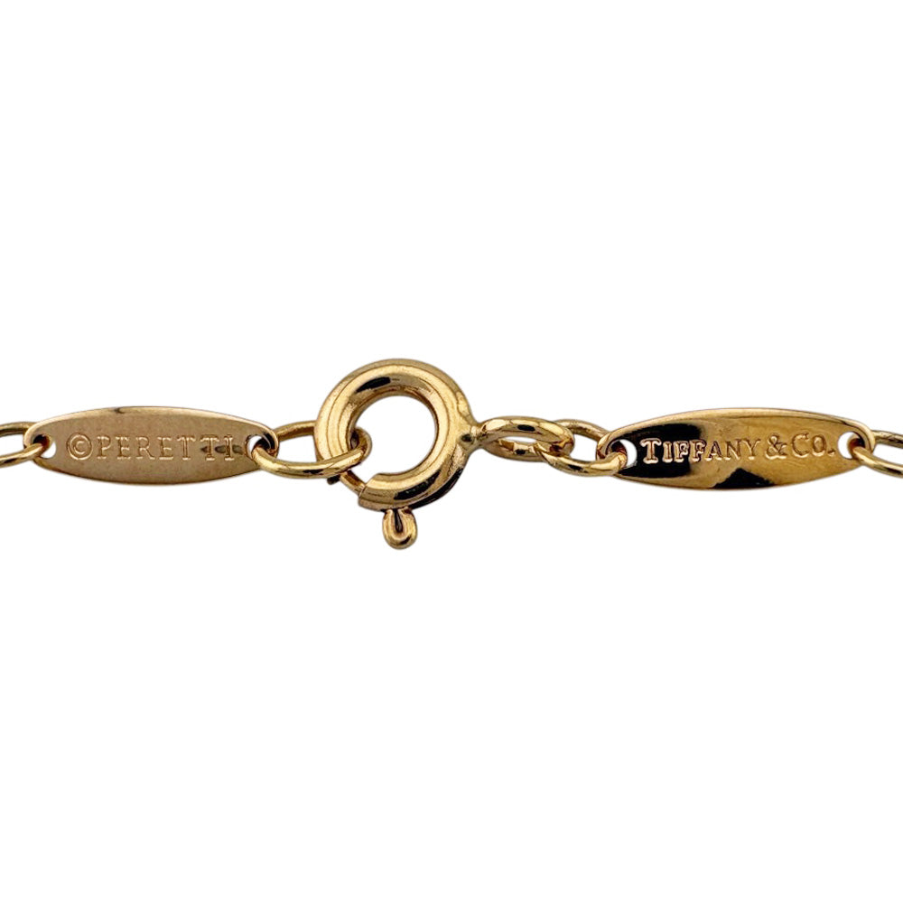 TIFFANY&Co. ティファニー バイザヤード 約0.07ct ネックレス 18金 K18