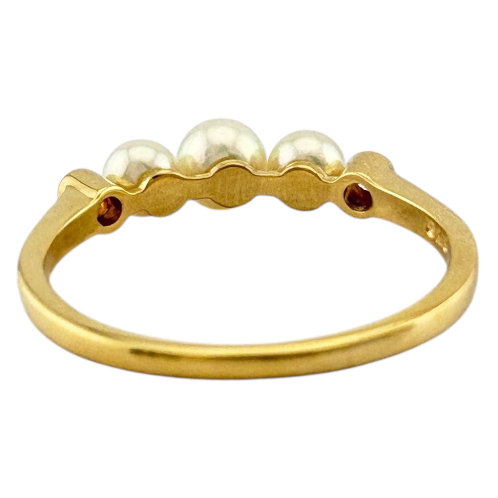 omtykです！MIKIMOTO パールリング k18 ゴールド omtykです！MIKIMOTO パールリング k18 ゴールド MIKIMOTO 約9号