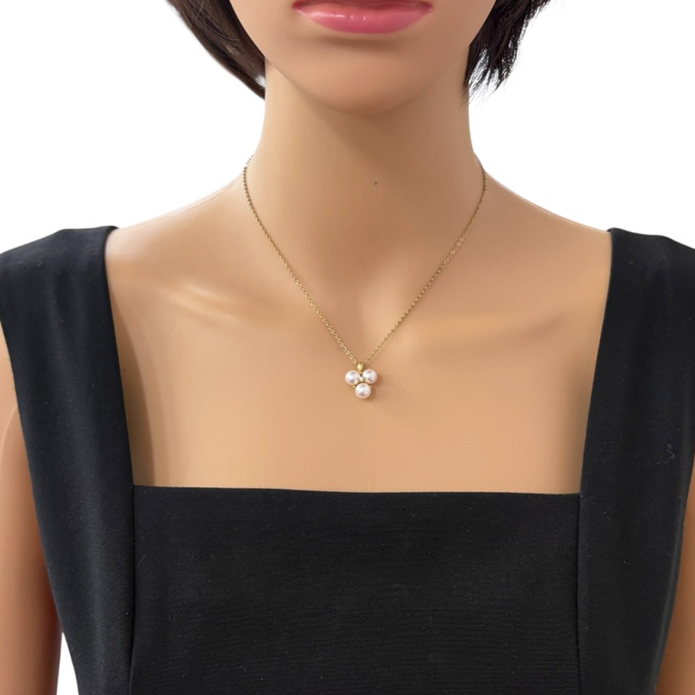 MIKIMOTO ミキモト ペンダントトップ 18金 K18イエローゴールド
