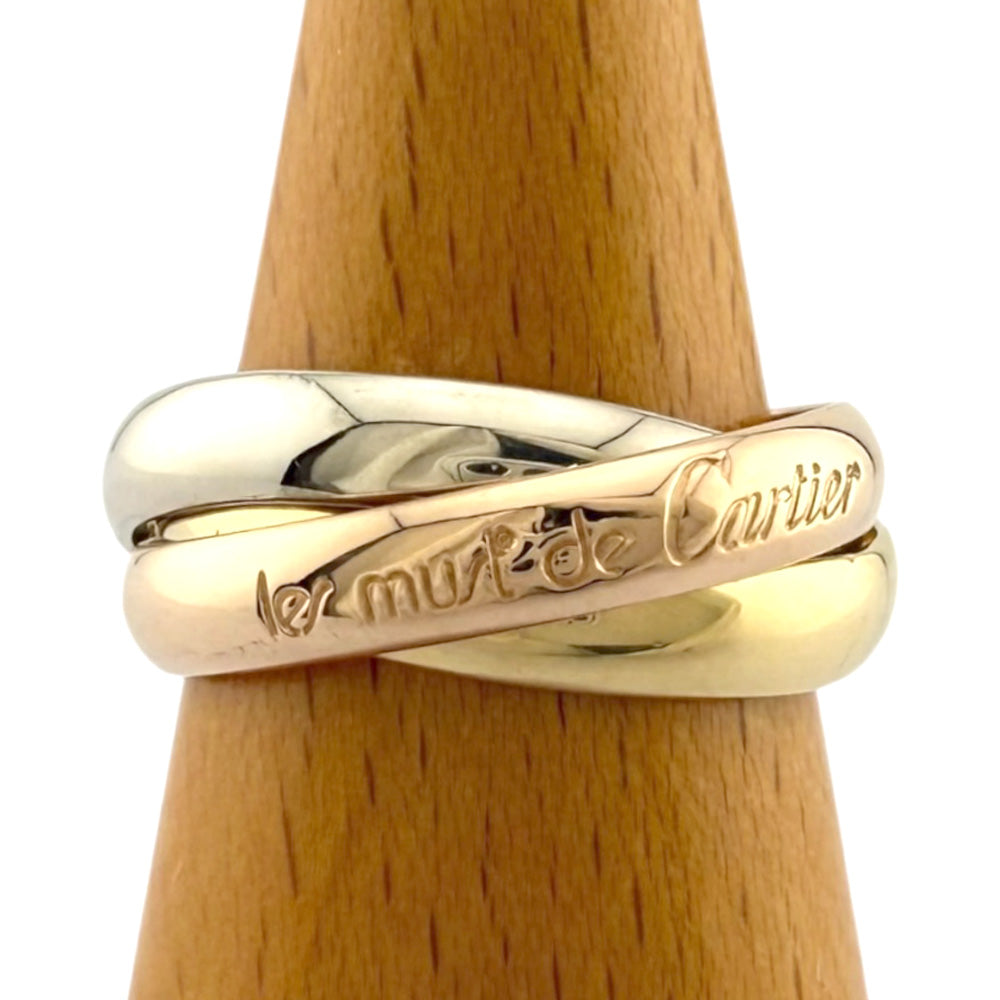 CARTIER カルティエ トリニティ リング 指輪 11号 18金 K18イエロー