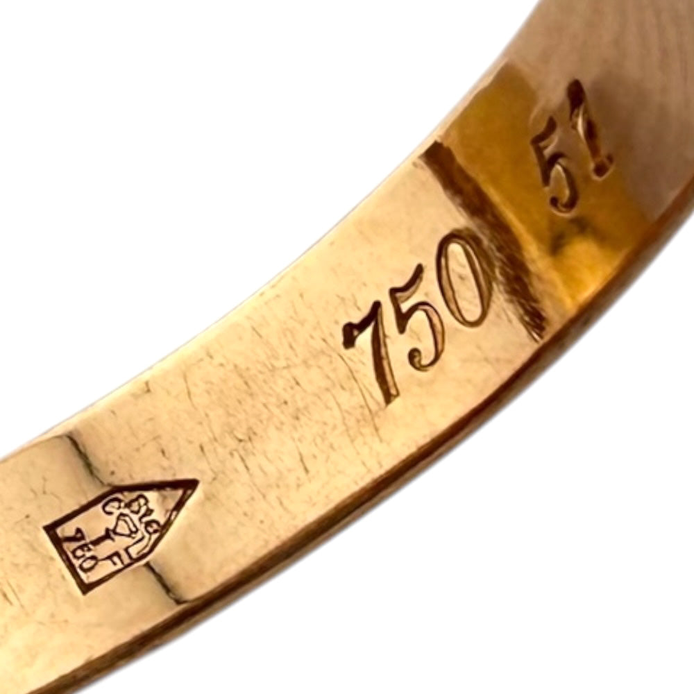 CARTIER カルティエ トリニティ リング 指輪 11号 18金 K18イエロー