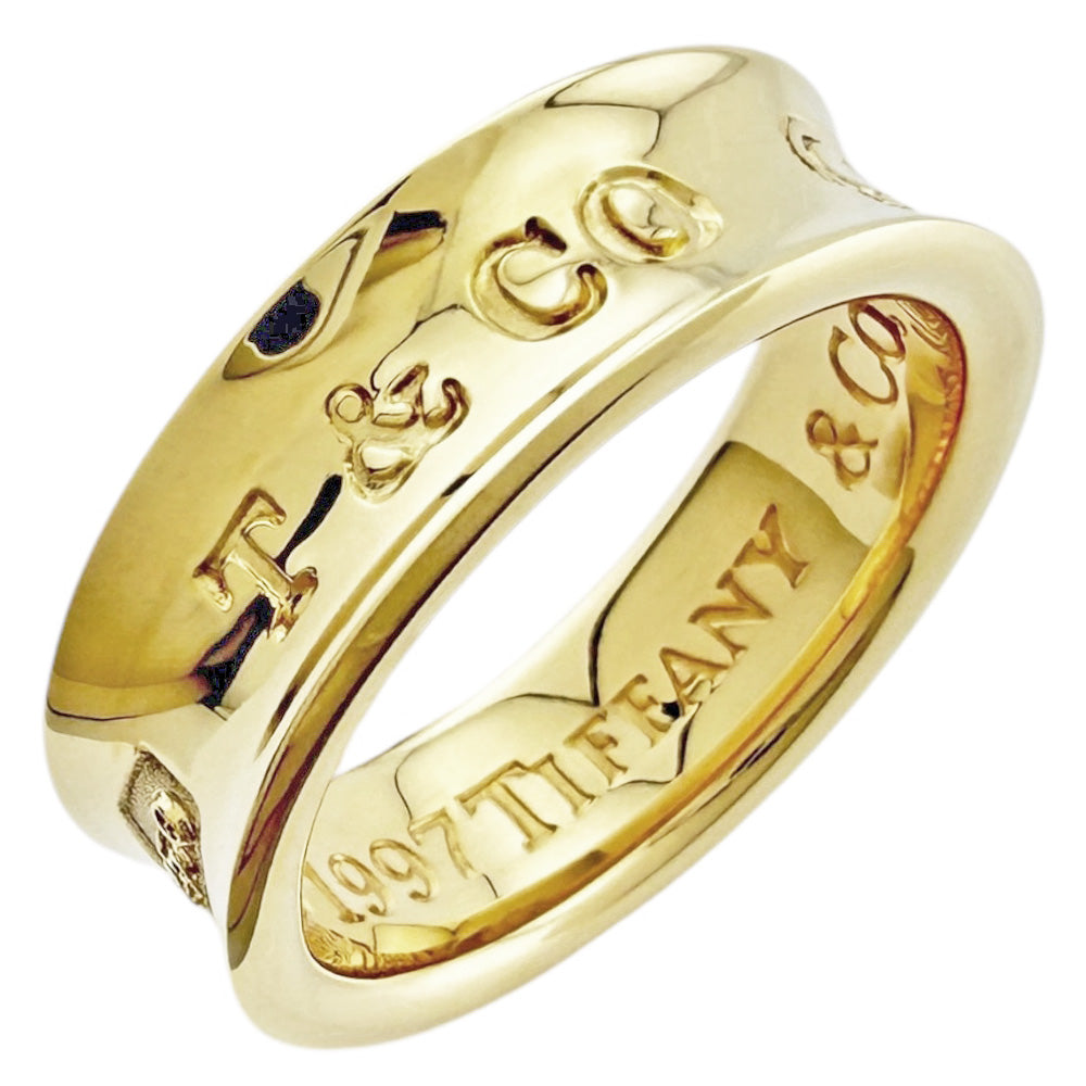 美品✨ ティファニー リング 指輪 ナロー 1837 #10 TIFFANY&Co. ティファニー 1837ナロー リング 指輪 10号 18金 K18