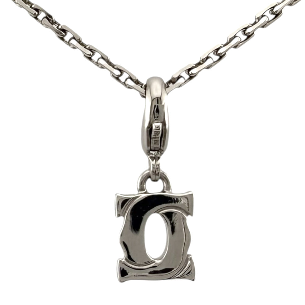 CARTIER カルティエ 2C ネックレス 18金 K18ホワイトゴールド