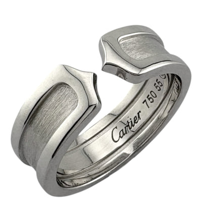 カルティエ　2c CARTIER カルティエ 2C リング 指輪 14.5号 18金 K18ホワイトゴールド