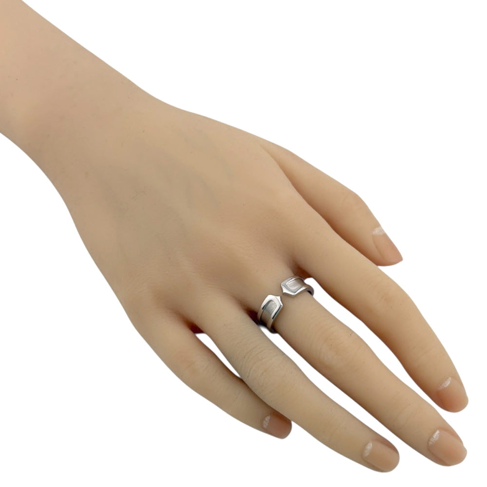 CARTIER カルティエ 2C リング 指輪 14.5号 18金 K18ホワイトゴールド