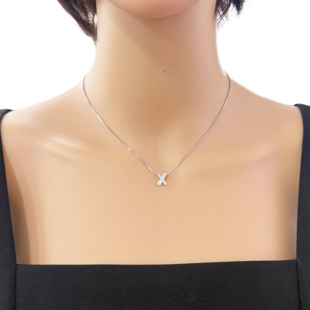 TASAKI タサキ ネックレス 18金 K18ホワイトゴールド ダイヤモンド 