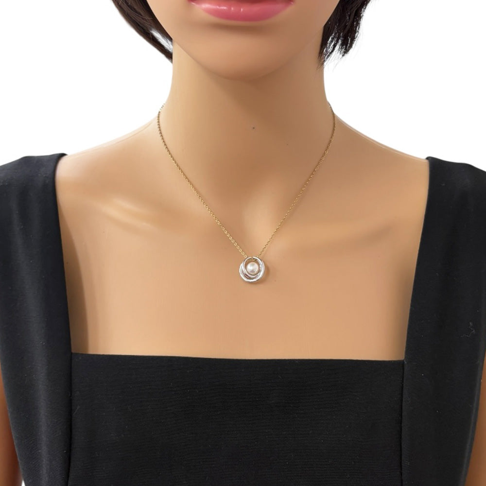 MIKIMOTO ミキモト ペンダントトップ 18金 K18ホワイトゴールド アコヤ