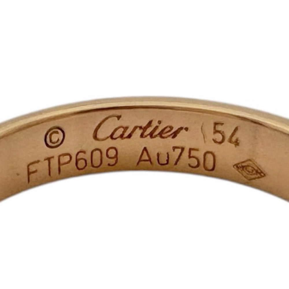 CARTIER カルティエ ミニラブ リング 指輪 13.5号 18金 K18ピンク