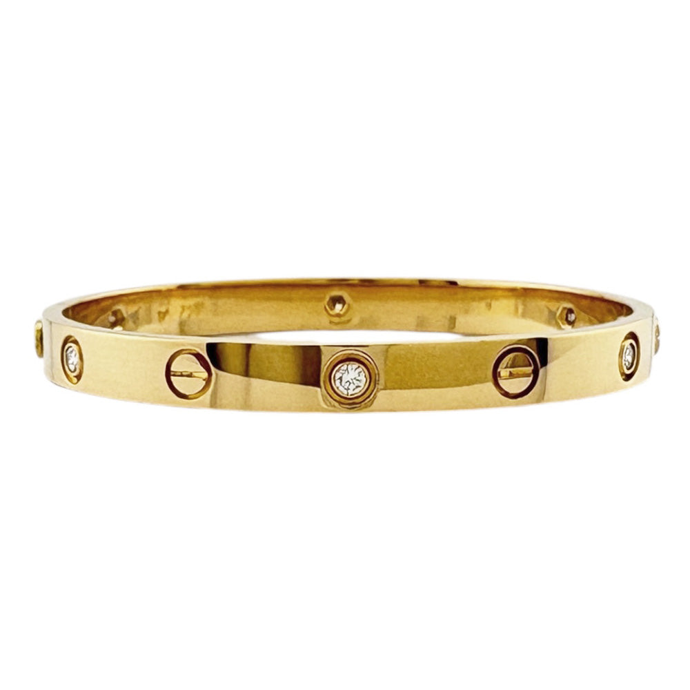 CARTIER カルティエ ラブブレス バングル 18金 K18イエローゴールド