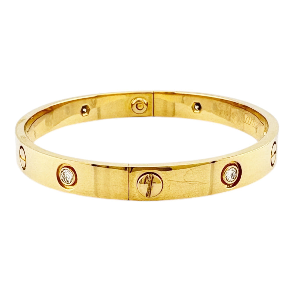 CARTIER カルティエ ラブブレス バングル 18金 K18イエローゴールド