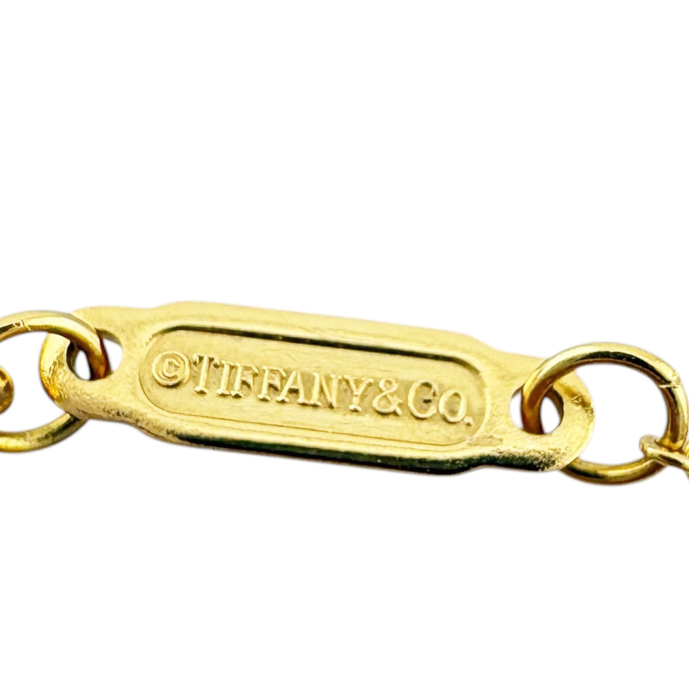 TIFFANY&Co. ティファニー Tスマイル ネックレス 18金 K18イエロー