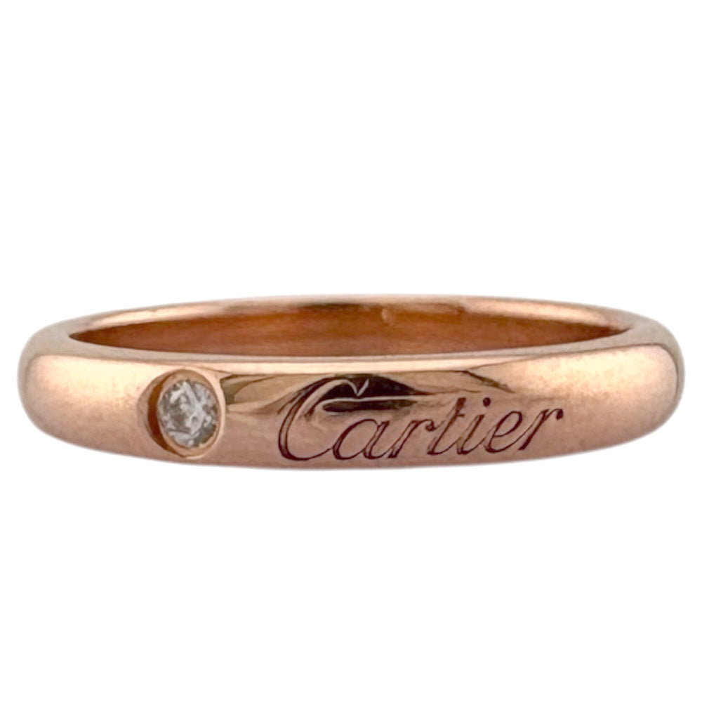 CARTIER カルティエ C ドゥ カルティエ ウェディング リング 指輪 7号 
