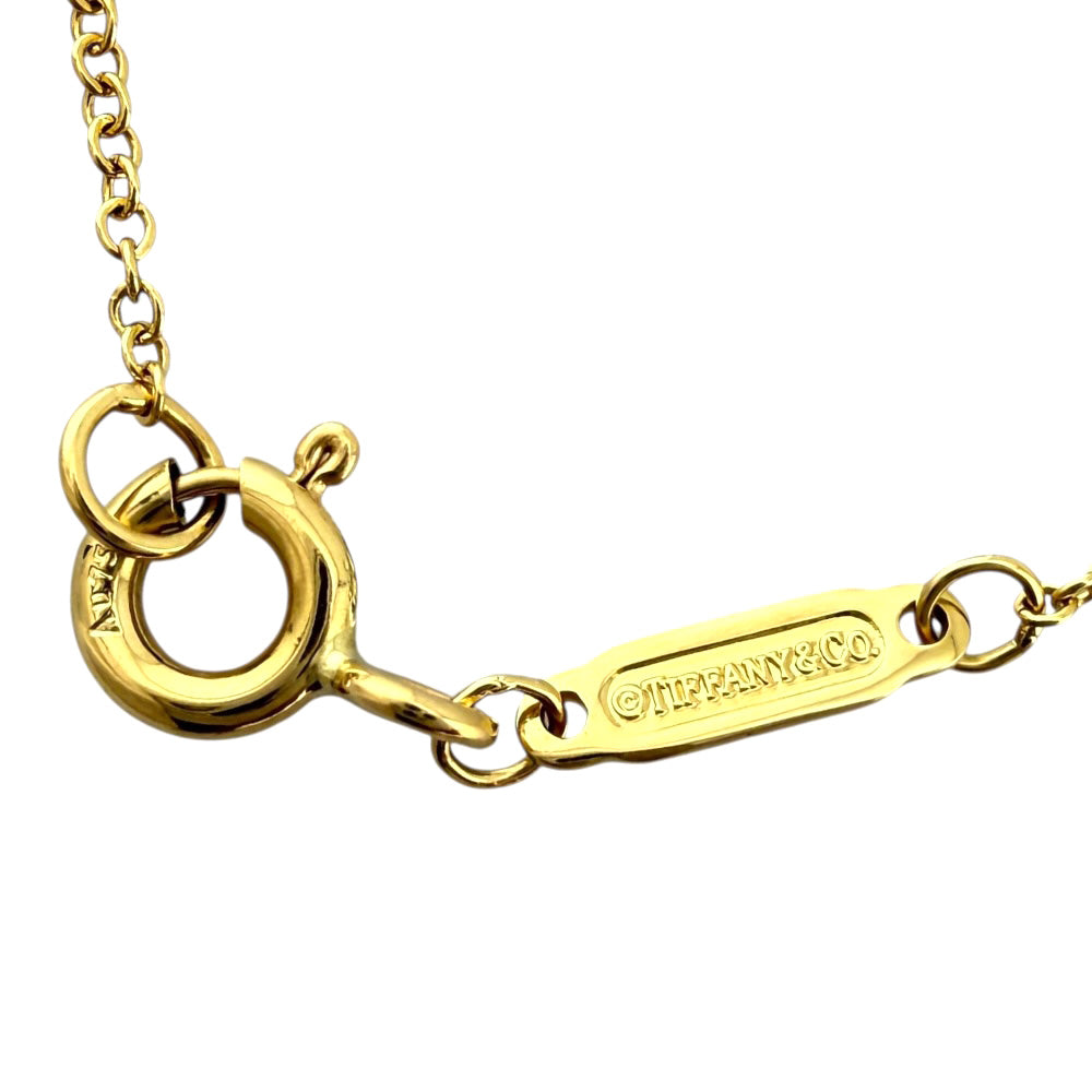 TIFFANY&Co. ティファニー ノット ネックレス 18金 K18イエロー