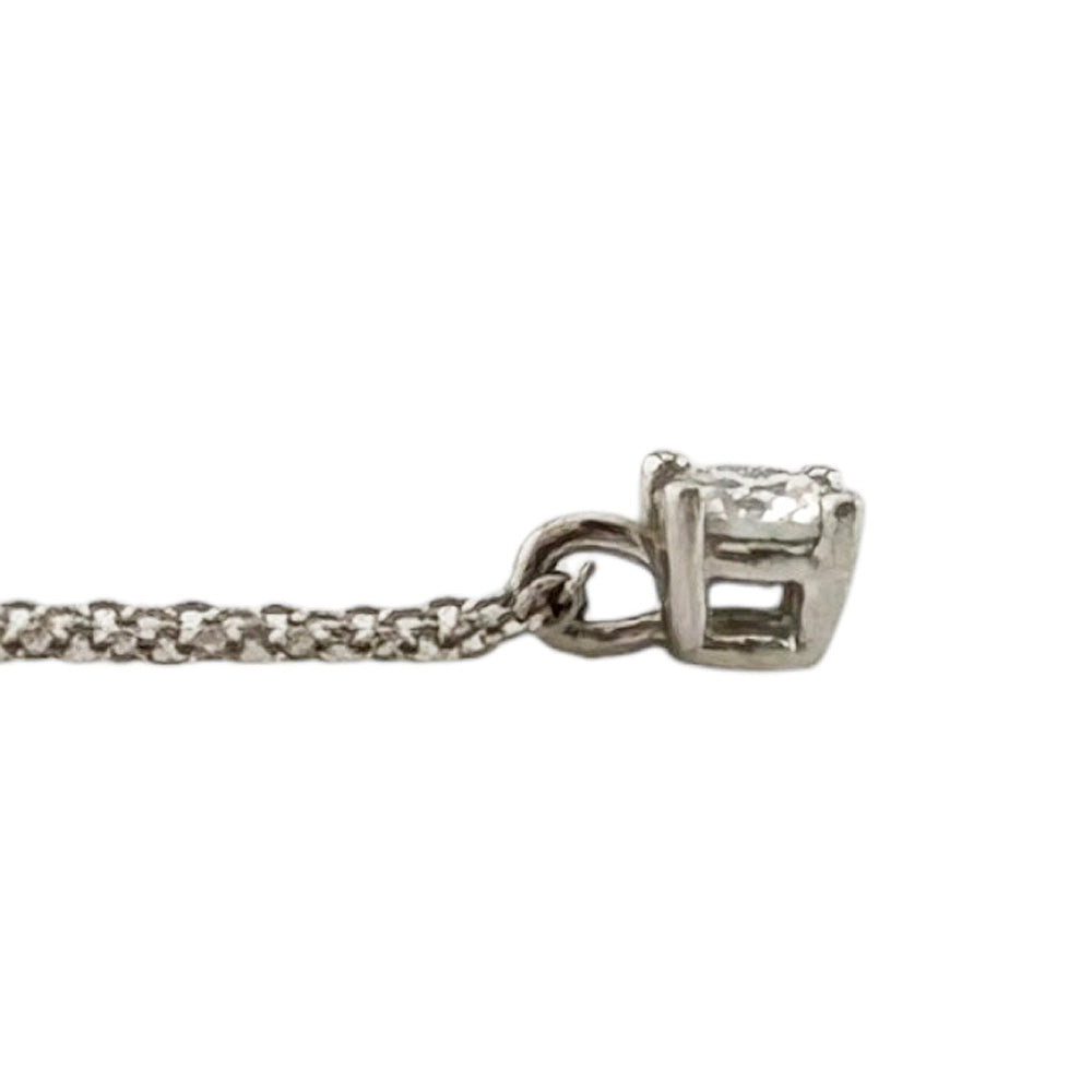 TIFFANY&Co. ティファニー ソリティア ネックレス Pt950プラチナ