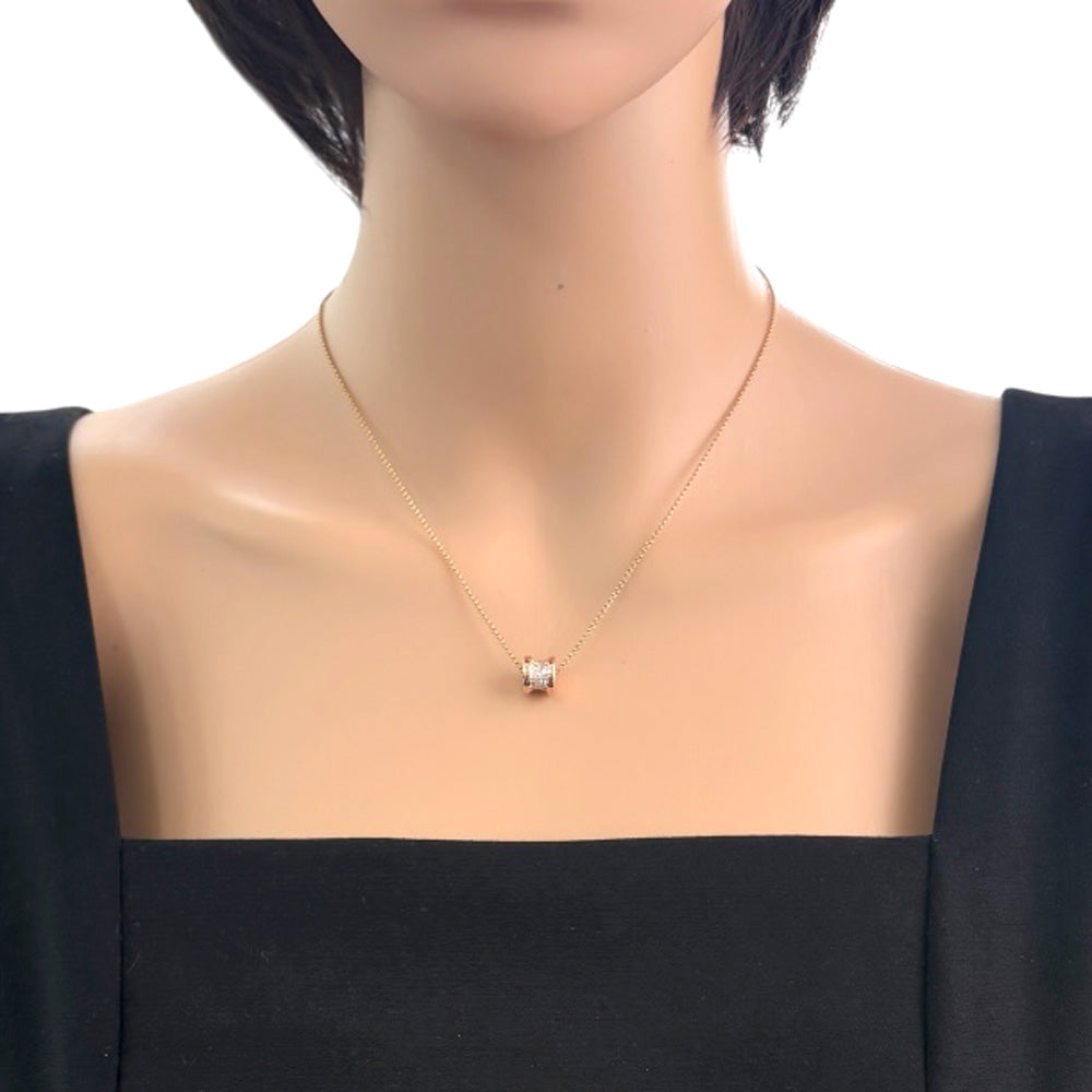BVLGARI ブルガリ B-zero.1 ビーゼロワン パヴェダイヤ ネックレス 18