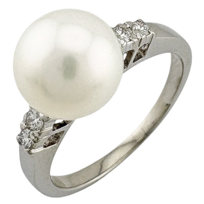 MIKIMOTO ミキモト リング 指輪 13号 Pt950プラチナ パール レディース 