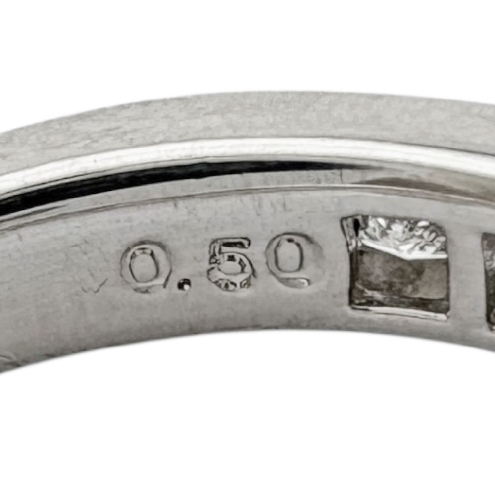 MIKIMOTOミキモト『PT950 ダイヤモンド0.23ct 0.07ct リング』9号 1