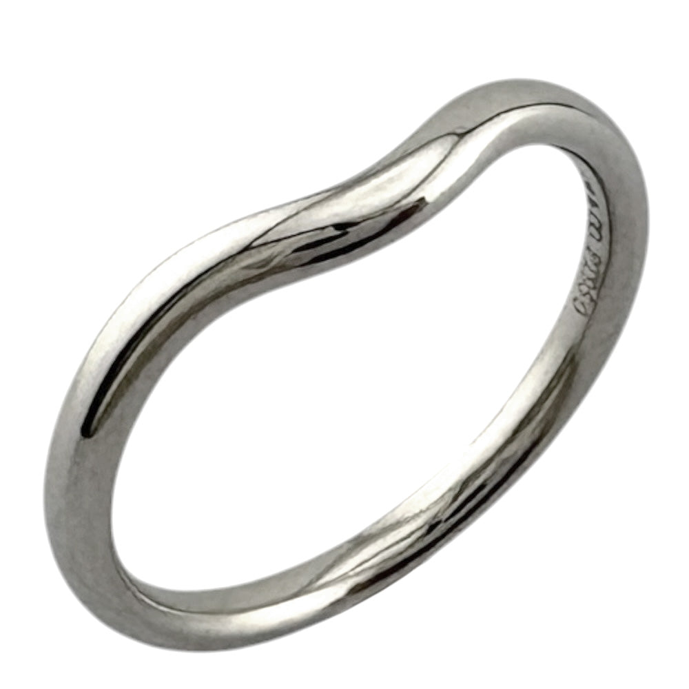 TIFFANY&Co. ティファニー カーブ ド バンド リング 指輪 11.5号 Pt950