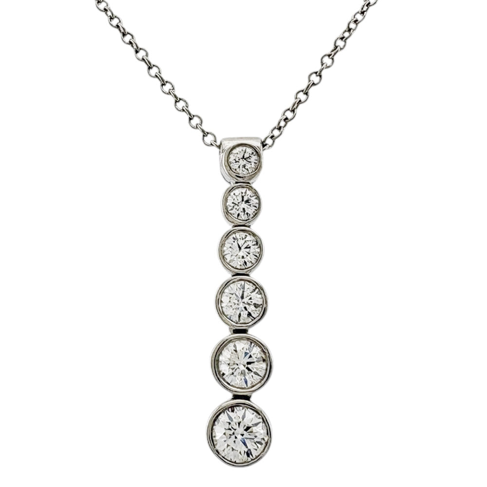 TIFFANY&Co. ティファニー ジャズ グラジュエイテッド ネックレス