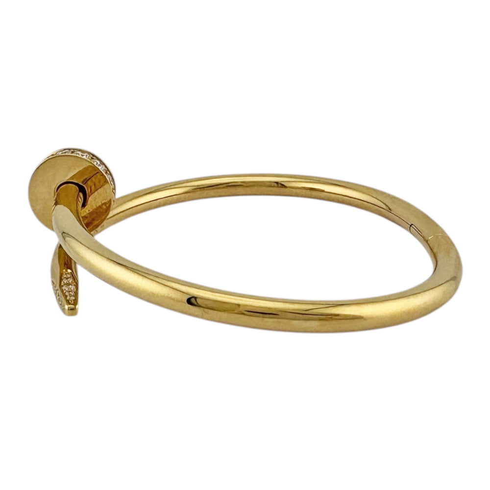 CARTIER カルティエ ジュストアンクル バングル 18金 K18イエロー