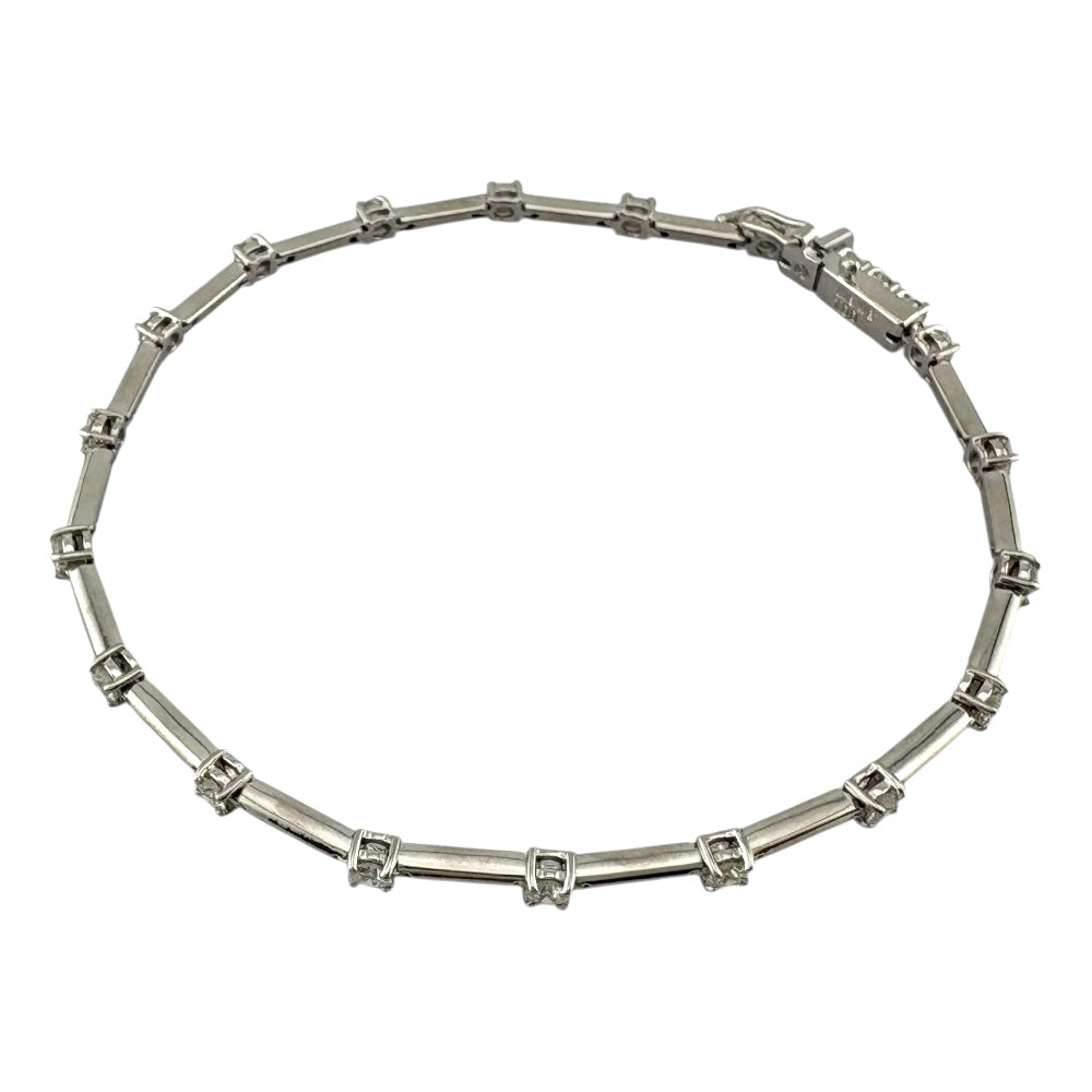 TASAKI タサキ ブレスレット 18金 K18ホワイトゴールド ダイヤモンド