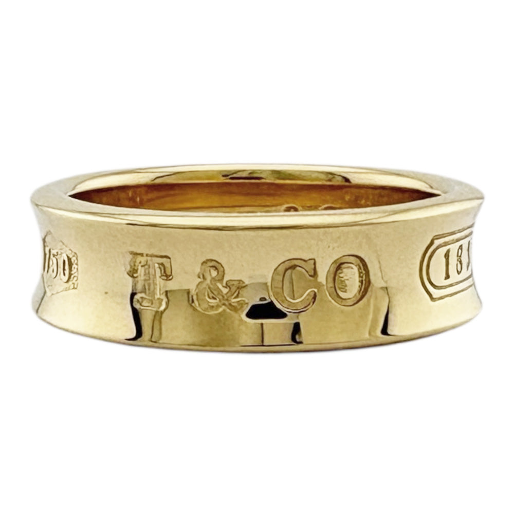 TIFFANY&Co. ティファニー 1837ナロー リング 指輪 16号 18金 K18