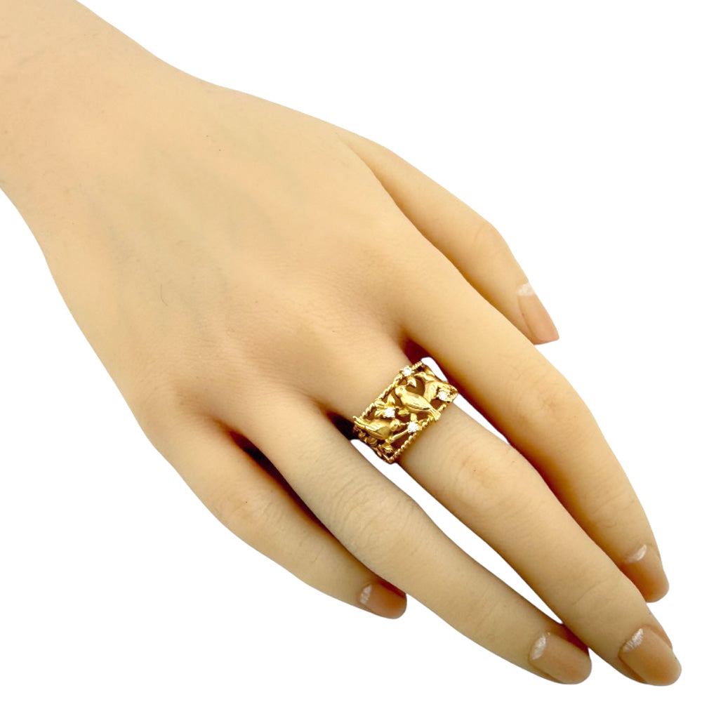 タサキ TASAKI リング・指輪 15.5号 18金 ダイヤモンド レディース