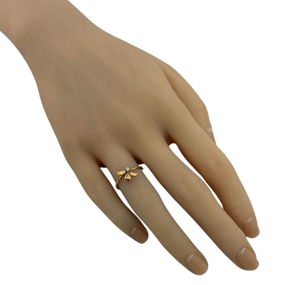 MIKIMOTO ミキモト リング 指輪 10号 18金 K18イエローゴールド