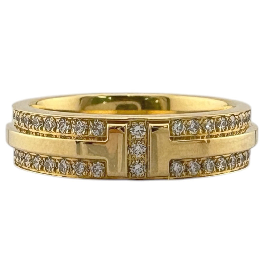 Tiffany&Co ティファニー ナローリング6.5号 TIFFANY&Co. ティファニー Tナロー リング 指輪 6.5号 18金 K18