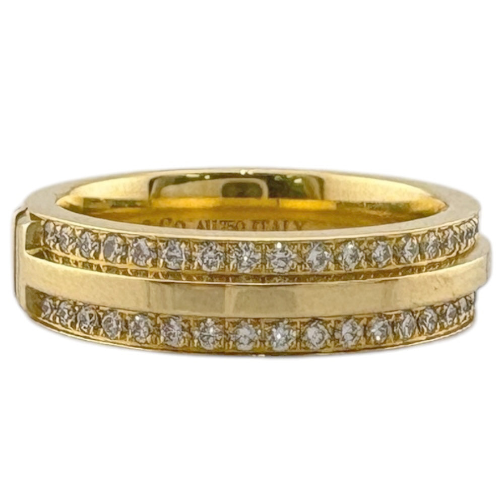 TIFFANY&Co. ティファニー Tナロー リング 指輪 6.5号 18金 K18
