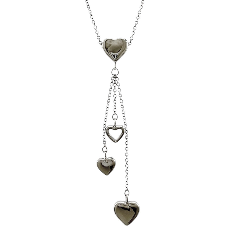 TIFFANY&Co. ティファニー ネックレス 18金 K18ホワイトゴールド 