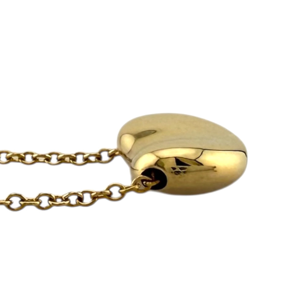 TIFFANY&Co. ティファニー ビーン ネックレス 18金 K18イエロー