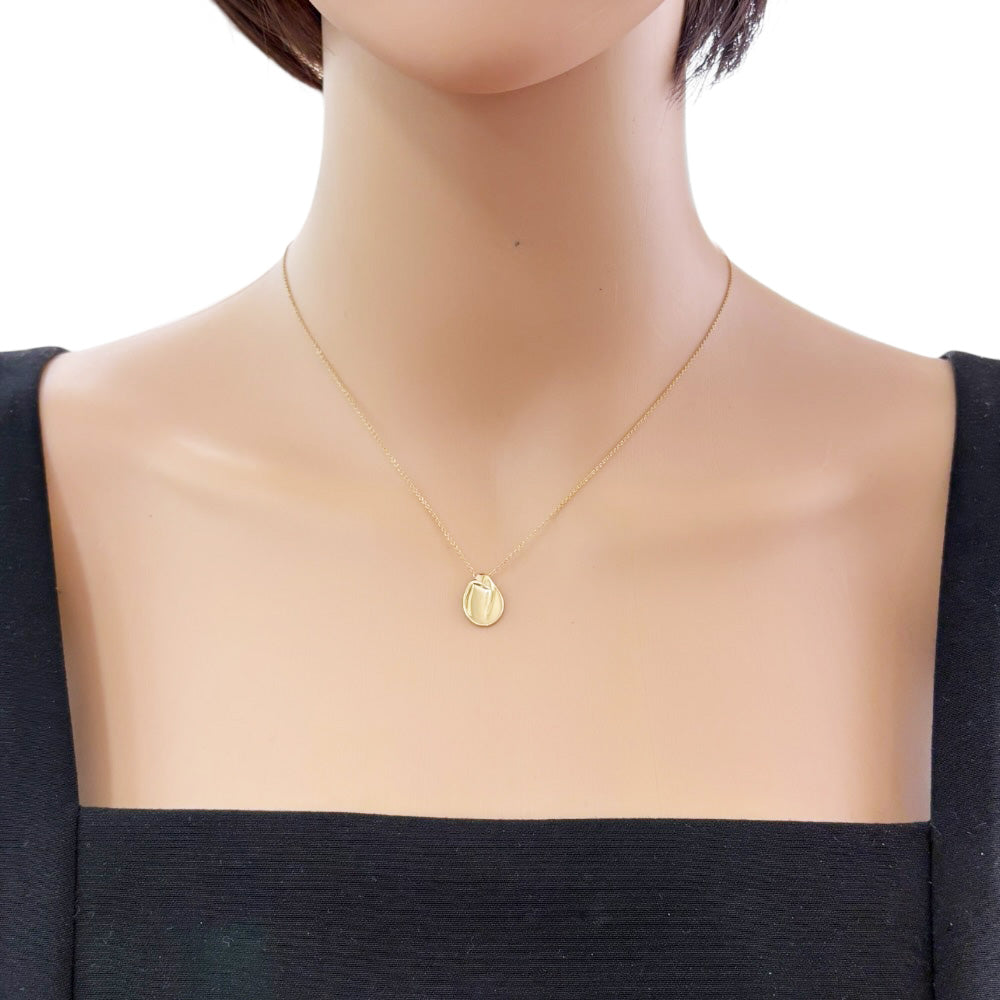 TIFFANY&Co. ティファニー マドンナ ネックレス 18金 K18イエロー