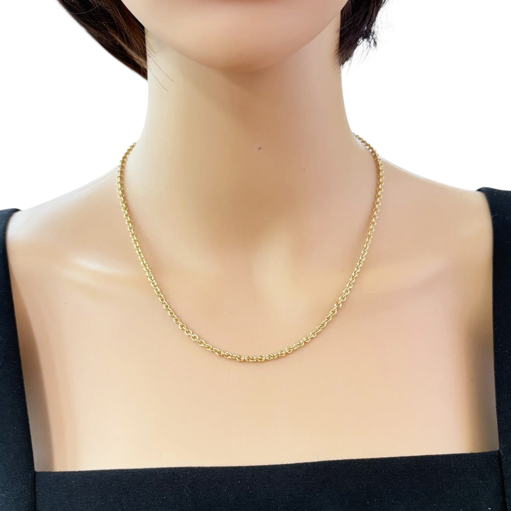 TIFFANY&Co. ティファニー ネックレス 18金 K18イエローゴールド