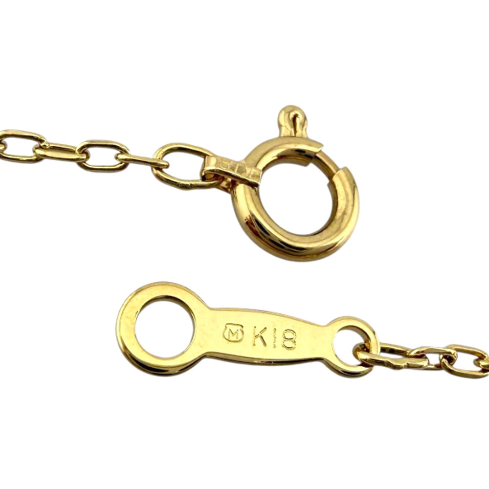 MIKIMOTO ミキモト ネックレス 18金 K18イエローゴールド パール
