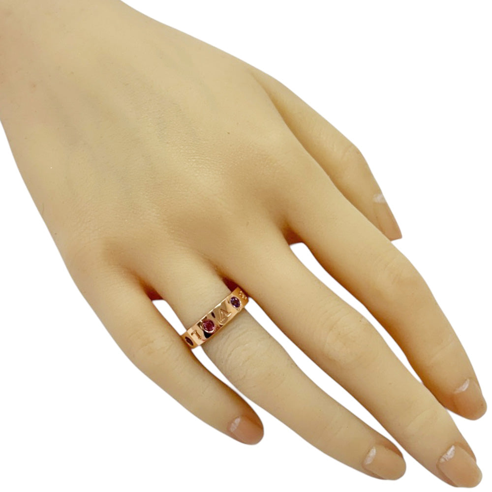 BVLGARI ブルガリ ローマンソルベ リング 指輪 9.5号 18金 K18ピンク