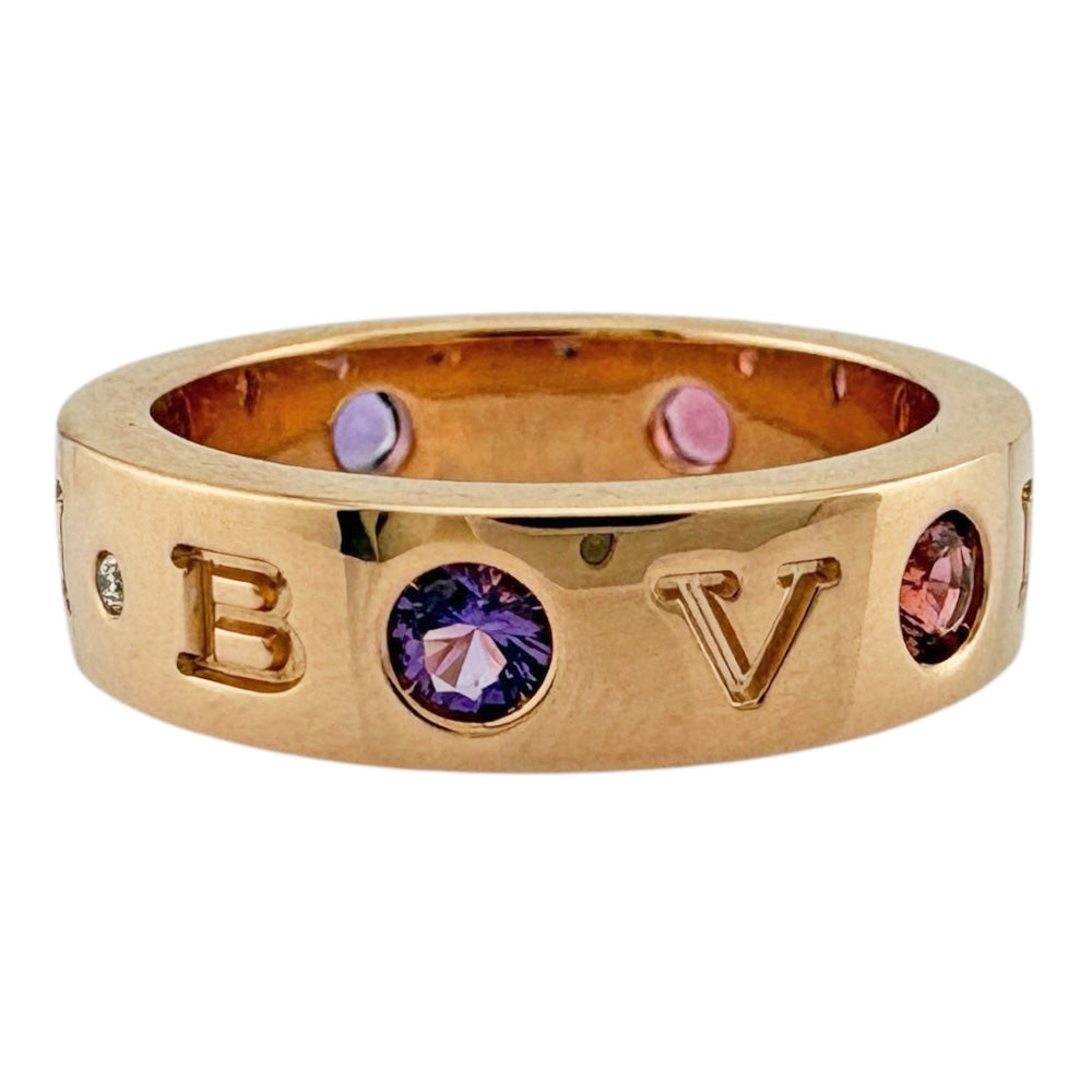 BVLGARI ブルガリ ローマンソルベ リング 指輪 9.5号 18金 K18ピンク 