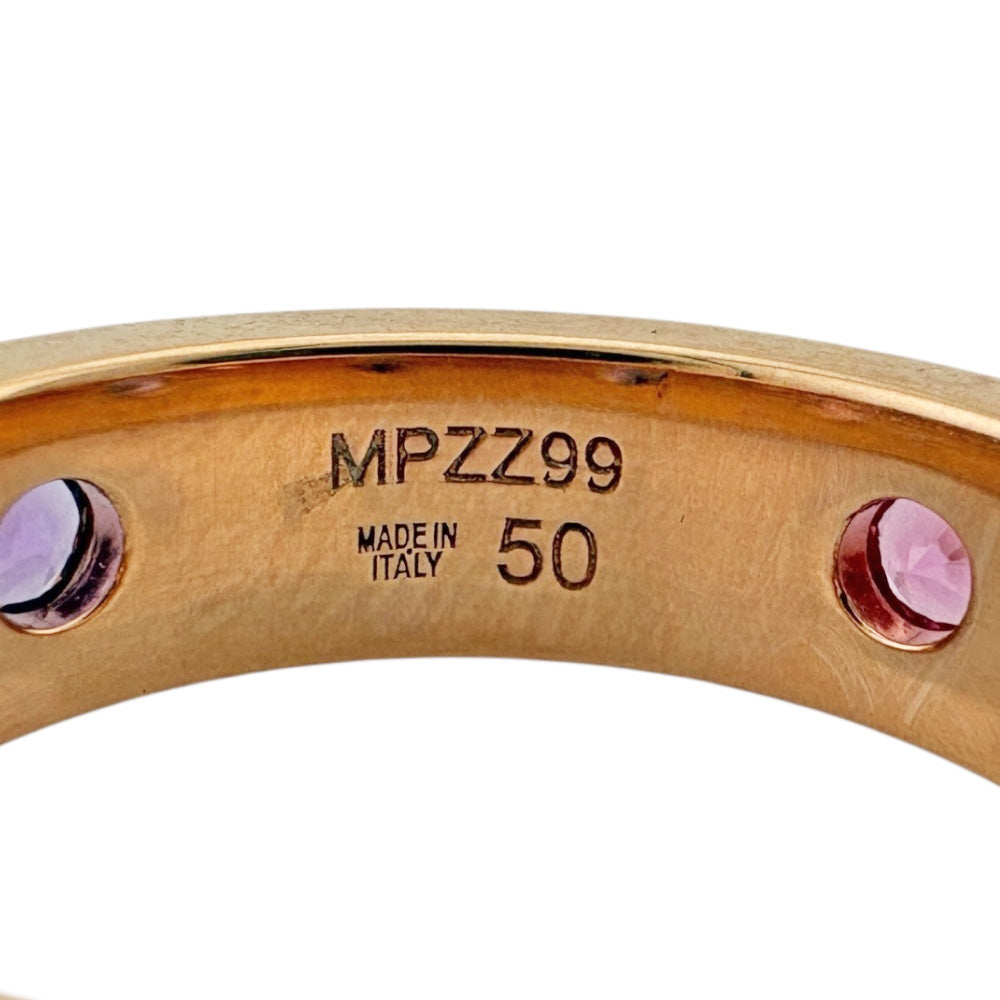 BVLGARI ブルガリ ローマンソルベ リング 指輪 9.5号 18金 K18ピンク