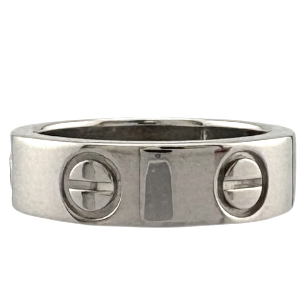 CARTIER カルティエ ラブ 1P ダイヤモンド リング 指輪 9号 Pt950