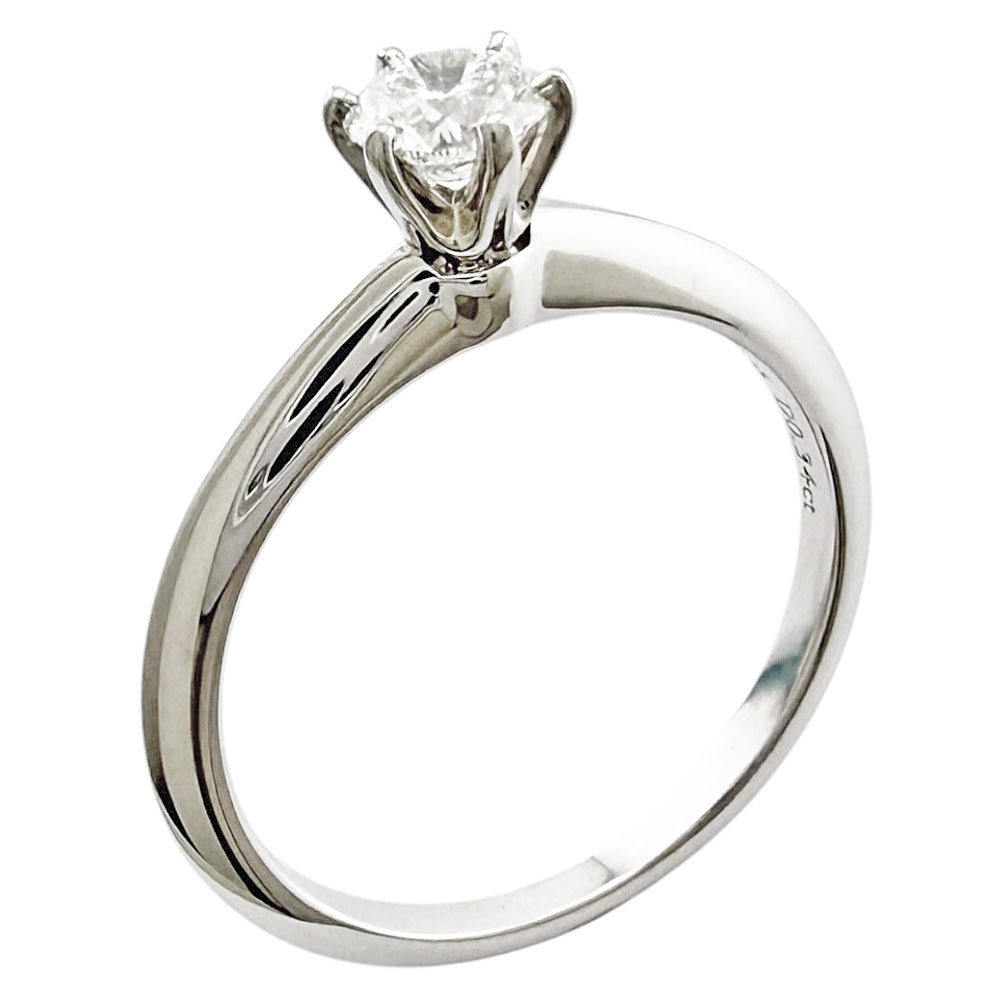 TIFFANY&Co. ティファニー ソリティア リング 指輪 10.5号 Pt950