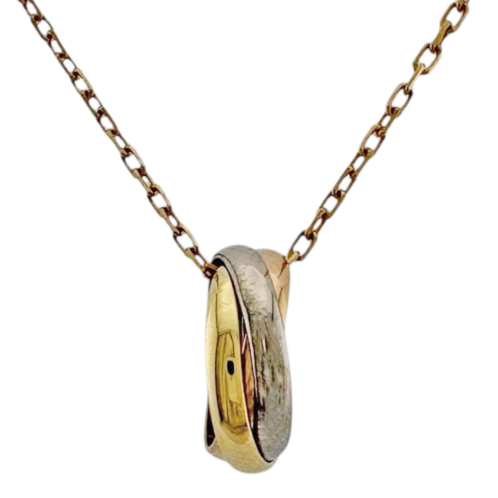 CARTIER カルティエ トリニティ ネックレス 18金 K18ピンクゴールド
