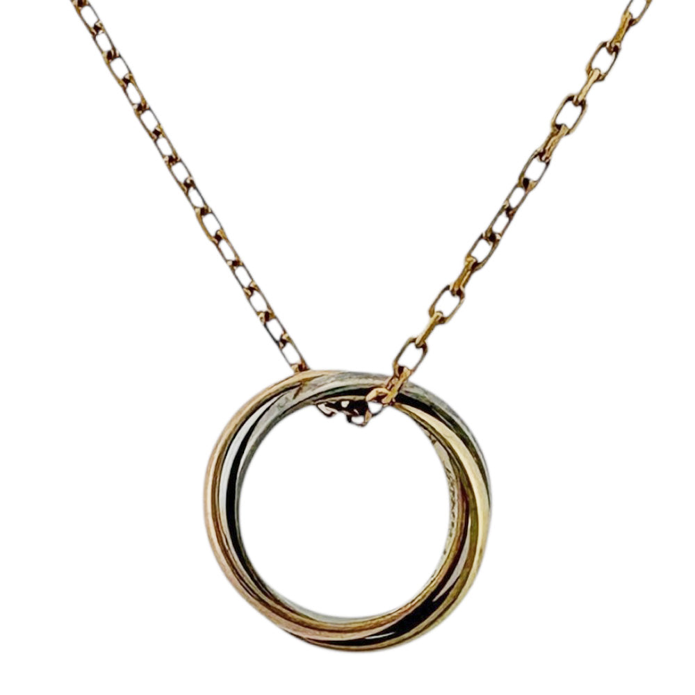 CARTIER カルティエ トリニティ ネックレス 18金 K18ピンクゴールド