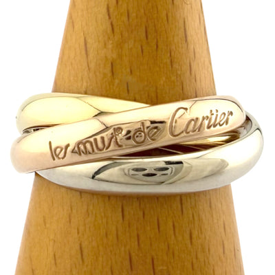 CARTIER カルティエ トリニティ リング 指輪 16号 18金 K18イエロー