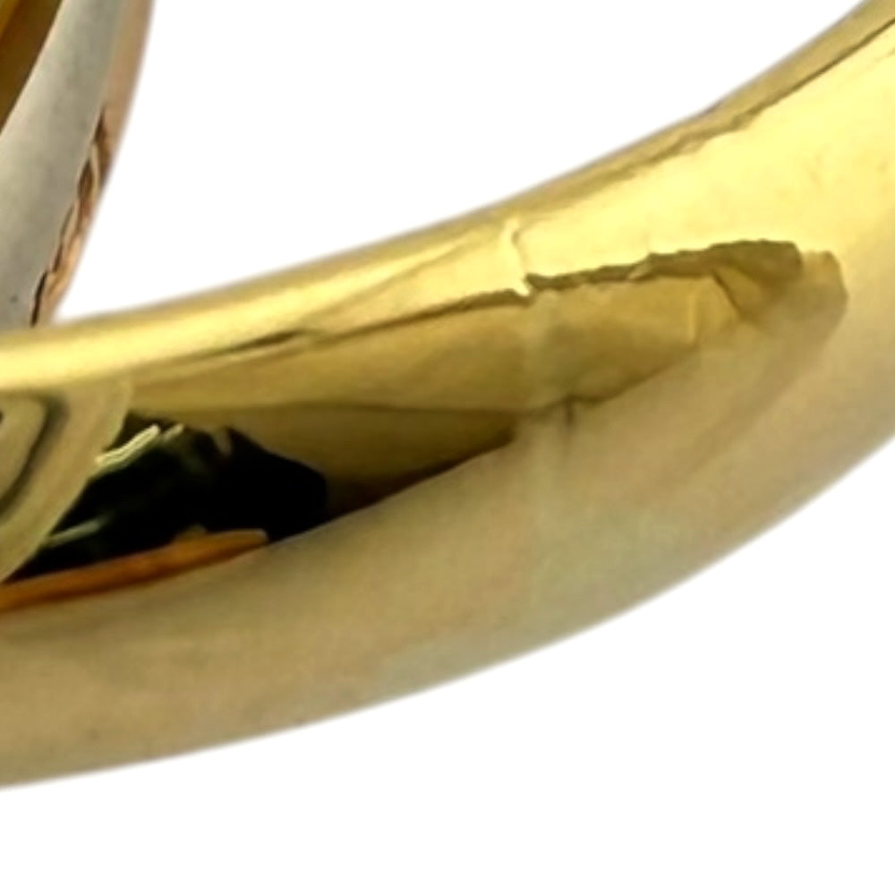 CARTIER カルティエ トリニティ リング 指輪 16号 18金 K18イエロー